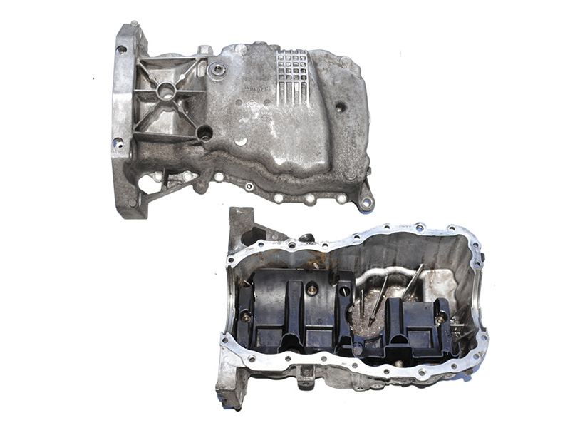 Поддон мотора 1.5DCI с маслоотражателем NISSAN QASHQAI 2007-2014 (НИССАН КАШКАЙ) (8200318813, 8200238932)