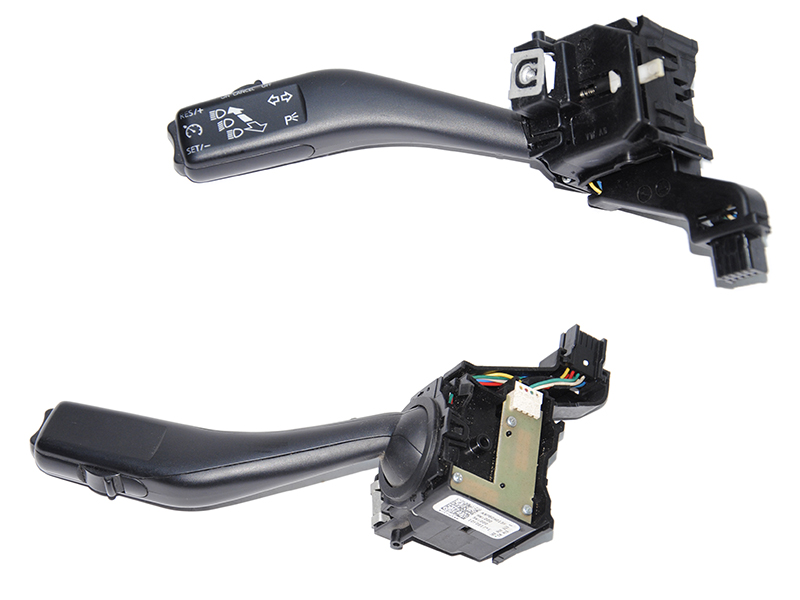 Підкермовий перемикач лівий cruise control VOLKSWAGEN TOURAN 03-10 (ФОЛЬКСВАГЕН ТАУРАН) (1K0953513G)