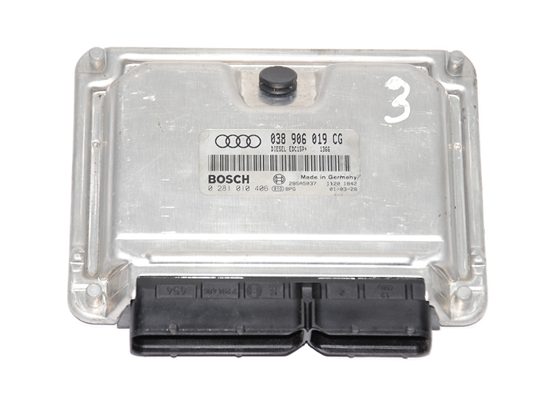 Блок керування двигуном 1.9TDI AUDI A4 B-6 00-06 (АУДИ А4) (0281010406, 038906019CG)