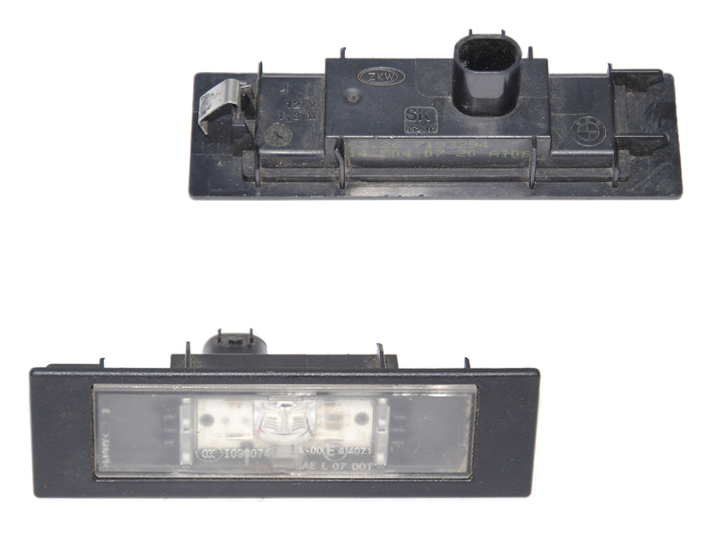 Фонарь подсветки номера Bmw E81 E87 E89 (63267193294, 7193294)