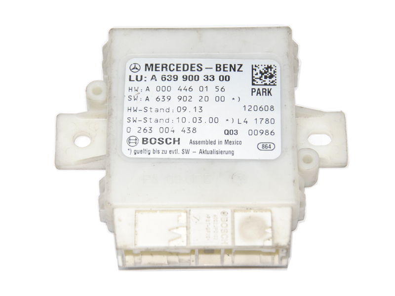 Блок управления парктроником MERCEDES-BENZ VITO 639 03-10 (МЕРСЕДЕС ВИТО 639) (0263004438, A6399003300, 6399003300)