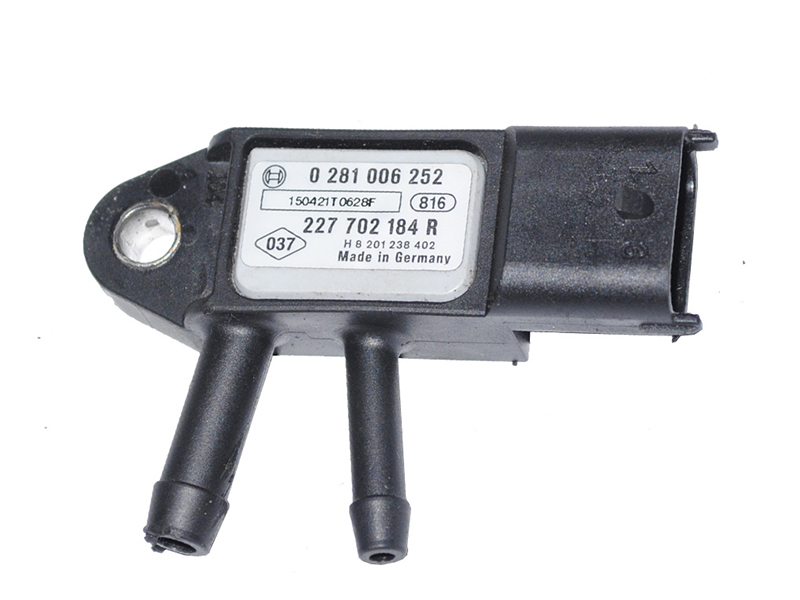Датчик давления выхлопных газов 1.5DCI RENAULT SCENIC 09-15 (РЕНО СЦЕНИК) (0281006252, 227702184R)
