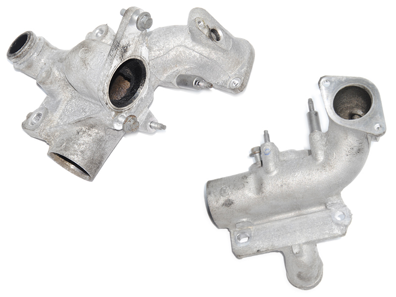 Патрубок клапана EGR 1.5DCI алюминиевый RENAULT SCENIC 09-15 (РЕНО СЦЕНИК) (147170741R)