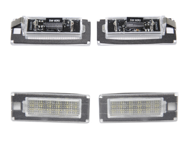 Фонарь подсветки номера LED комплект 2 шт. (Новые) CITROEN JUMPER 06- (СИТРОЕН ДЖАМПЕР) (15A13209)