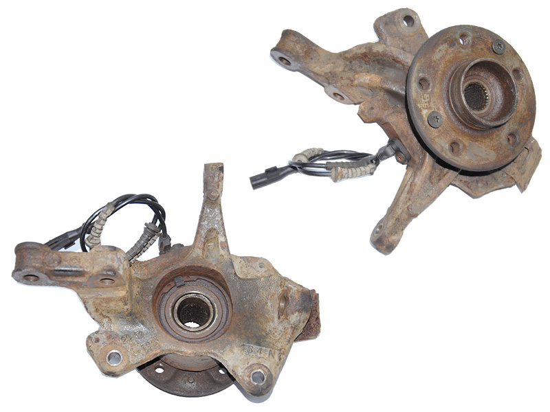 Поворотный кулак правый с ABS 25 шл. RENAULT SCENIC 09-15 (РЕНО СЦЕНИК) (400140080R, 402020010R)