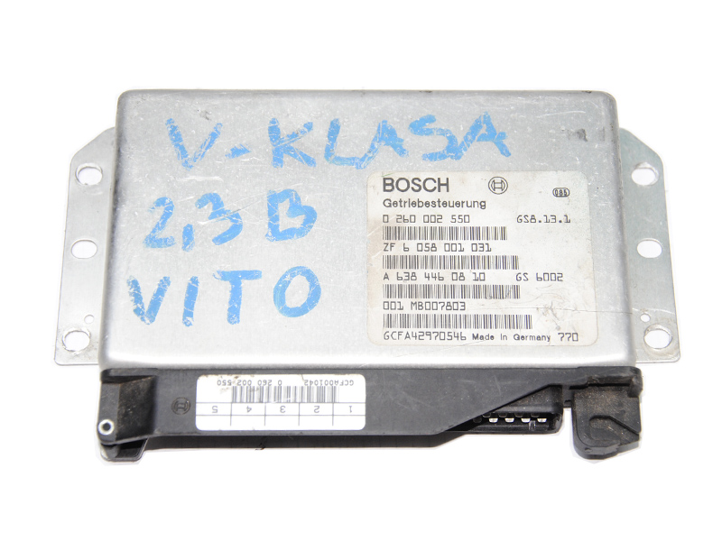 Блок керування АКПП MERCEDES-BENZ VITO 638 96-03 (МЕРСЕДЕС ВИТО 638) (0260002550, A6384460810, 6384460810)