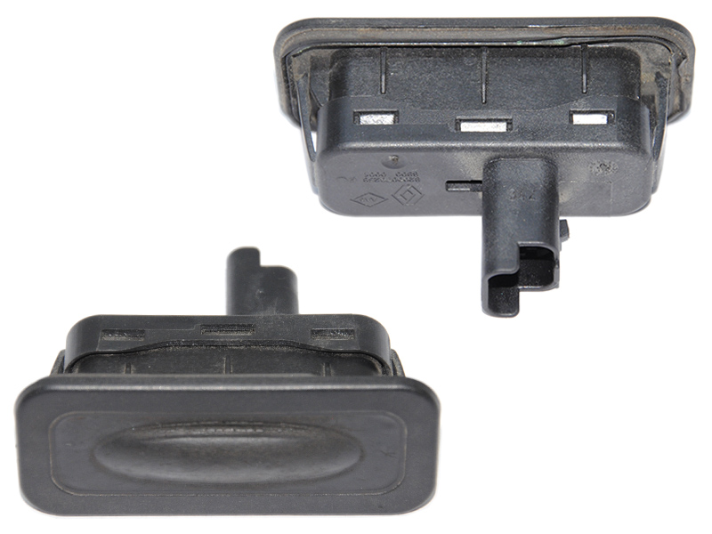 Кнопка відкривання кришки багажника зовнішня RENAULT SCENIC 09-15 (РЕНО СЦЕНІК) (8200076256)