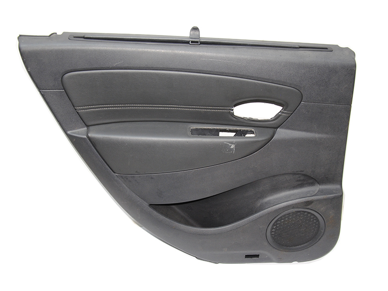 Карта дверей задніх лівих зі шторкою RENAULT SCENIC 09-15 (РЕНО СЦЕНИК) (829A12218R, 975113172R, 86270A00059)
