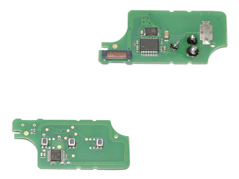 Плата ключа 3 кнопки Citroen C4 10- Інші товари (0523V3)
