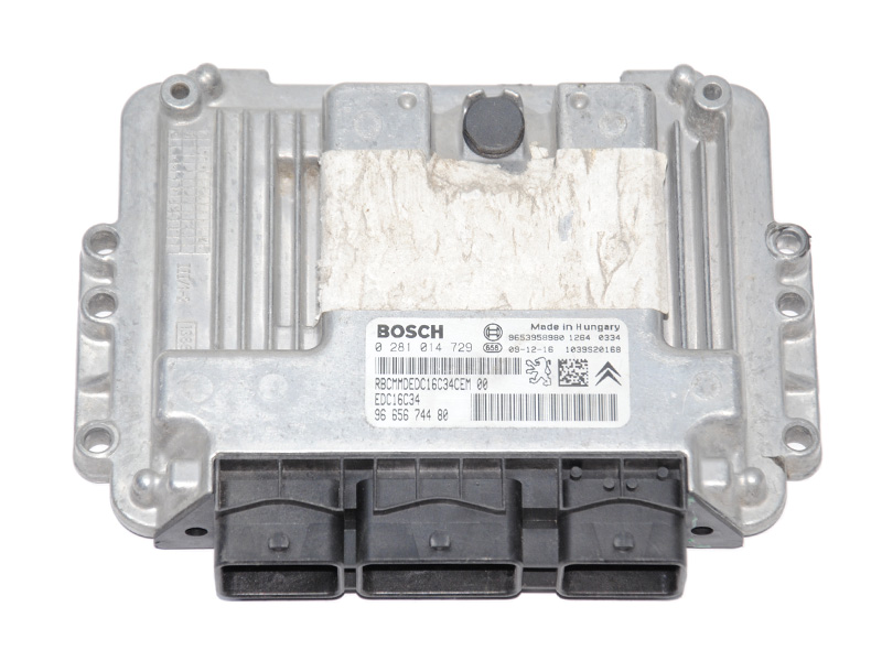 Блок управления двигателем 1.6HDI PEUGEOT 3008 09-16 (ПЕЖО 3008) (0281014729, 9665674480, 9653958980)