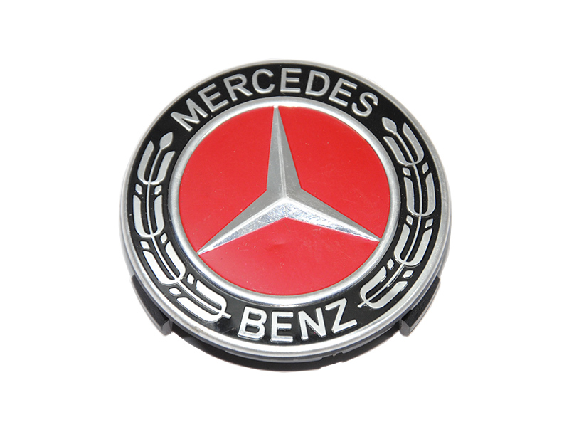 Ковпачок литого диска червоний з чорним обідком MERCEDES-BENZ Інші товари (A1714000025, 1714000025)