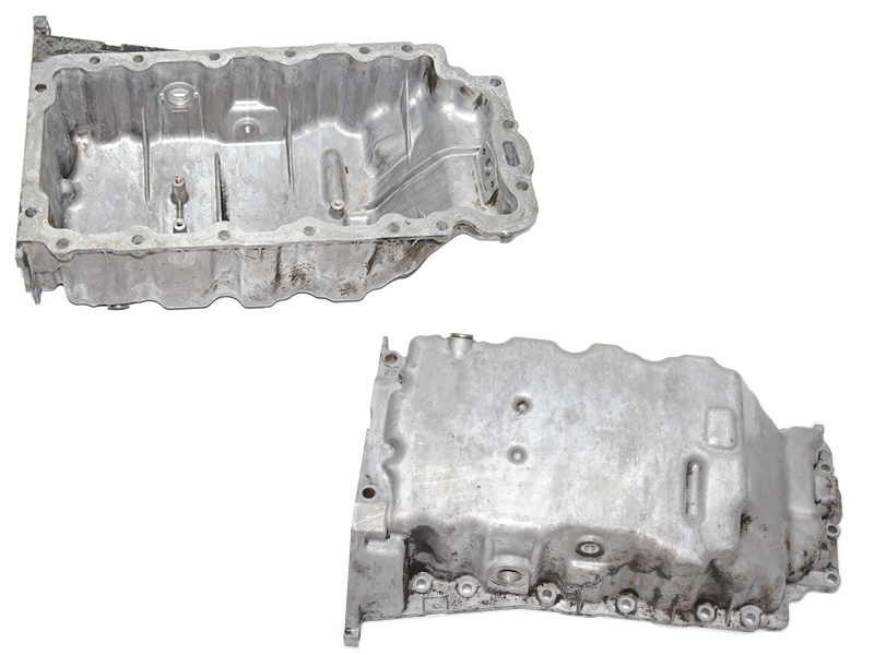 Поддон мотора 2.0DTI под два датчика OPEL VECTRA С 02-05 (ОПЕЛЬ ВЕКТРА С) (R90400247)