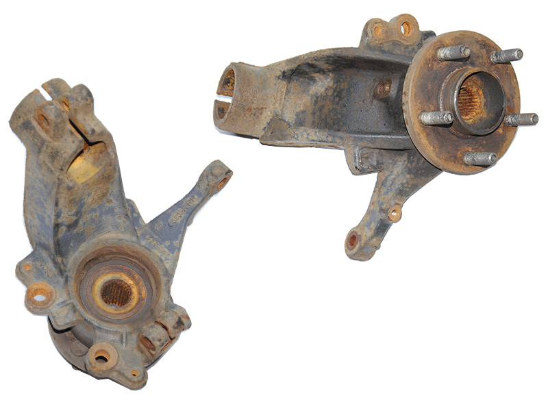 Поворотный кулак передний правый под ABS FORD KUGA 13-21 (ФОРД КУГА) (DV61-3K170-CAA, 1781982, 1781661)