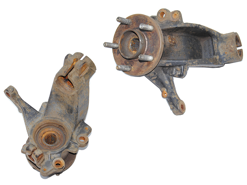 Поворотный кулак передний левый под ABS FORD KUGA 13-21 (ФОРД КУГА) (DV61-3K171-CAA, 1781987, 1781661)