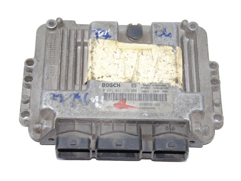 Блок управления двигателем 1.9DCI RENAULT MEGANE 02-09 (РЕНО МЕГАН) (0281011776, 8200391966, 8200386508)