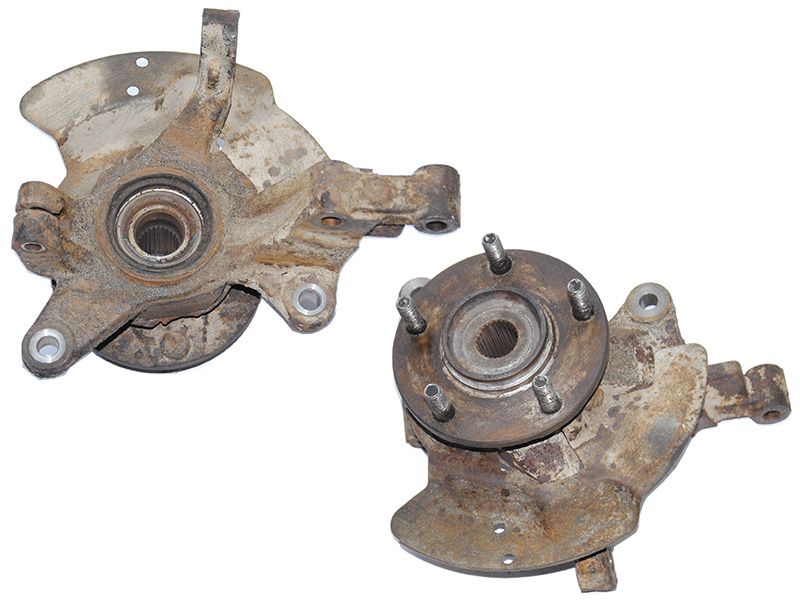 Поворотний кулак передній лівий під ABS MAZDA PREMACY 99–05 (МАЗДА ПРЕМАСИ) (C100-33-031A, C100-33-060, C10033031A,