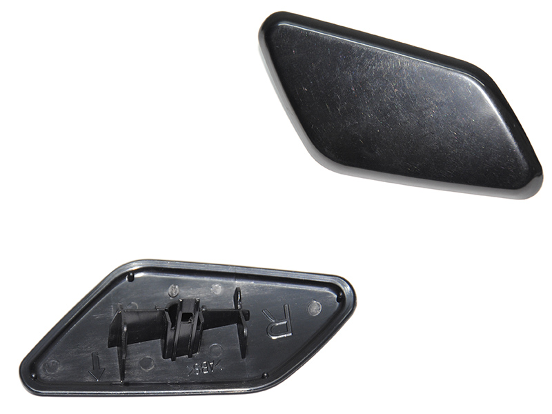 Накладка форсунки омывателя фары правая (Новая, аналог) Mitsubishi Outlander 16-18 (8264A312WB, 8264A312, KF-H2081R)