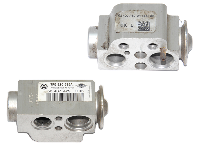 Клапан кондиціонера VOLKSWAGEN TOUAREG 10-18 (ФОЛЬКСВАГЕН ТАУРЕГ) (7P0820679A, 52437429)
