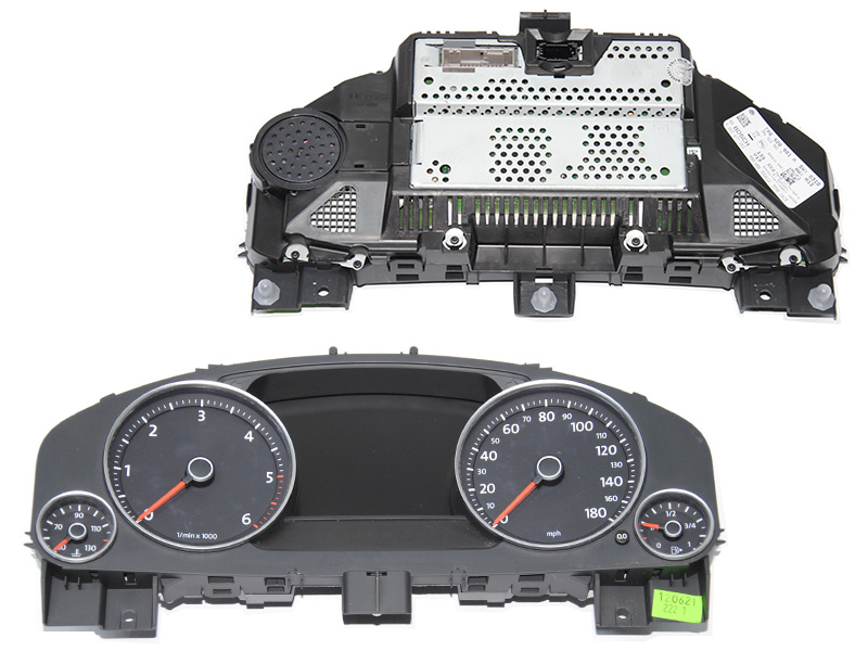 Панель приборов в милях VOLKSWAGEN TOUAREG 10-18 (ФОЛЬКСВАГЕН ТАУРЕГ) (7P6920981M, 0263677082)