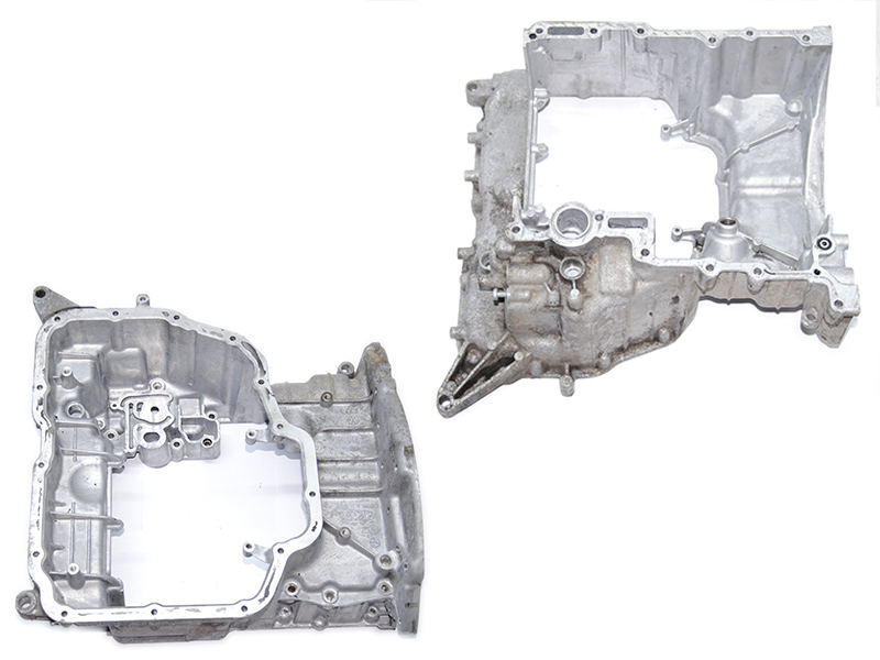Поддон мотора 3.0TDI верхняя часть VOLKSWAGEN TOUAREG 10-18 (ФОЛЬКСВАГЕН ТАУРЕГ) (059103601CC)