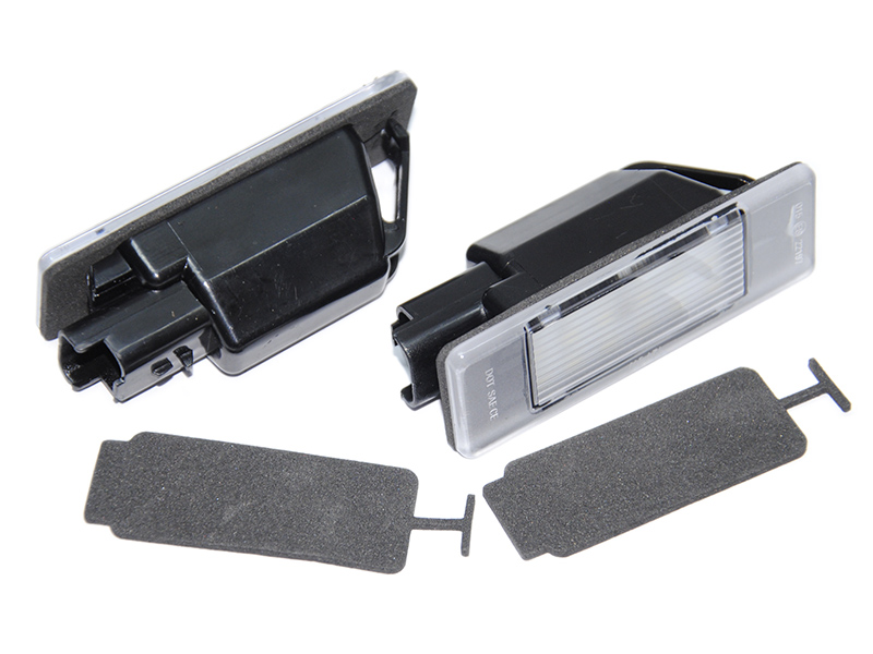 Фонарь подсветки номера LED комплект 2шт (Новые) PEUGEOT 3008 09-16 (ПЕЖО 3008) (6340F0, 6340.F0)