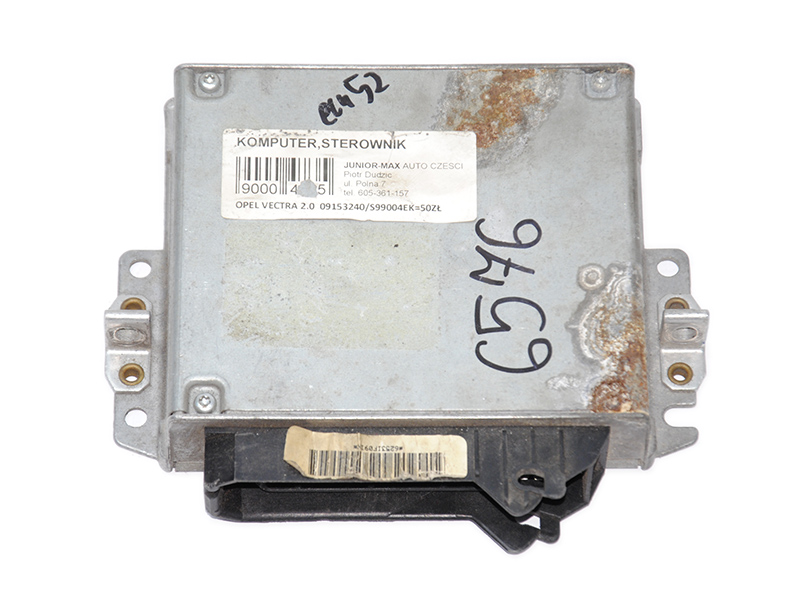 Блок керування двигуном 2.0i OPEL VECTRA B 95-02 (ОПЕЛЬ ВЕКТРА Б) (09153240)
