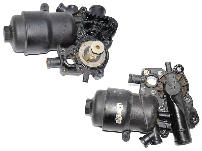 Корпус масляного фильтра 3.0TDI VOLKSWAGEN TOUAREG 10-18 (ФОЛЬКСВАГЕН ТАУРЕГ) (059115389K, 059115389)