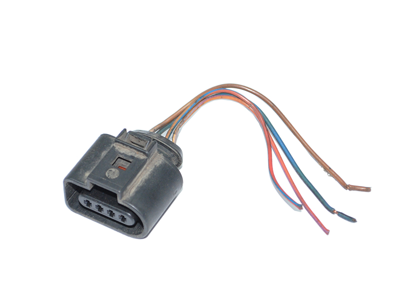Фишка, разъем 4 пина VOLKSWAGEN TOURAN 03-10 (ФОЛЬКСВАГЕН ТАУРАН) (1J0973704)