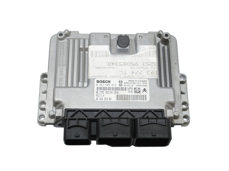 Блок управления двигателем 1.6THP PEUGEOT 5008 09-16 (ПЕЖО 5008) (0261S04616, 9666325380)