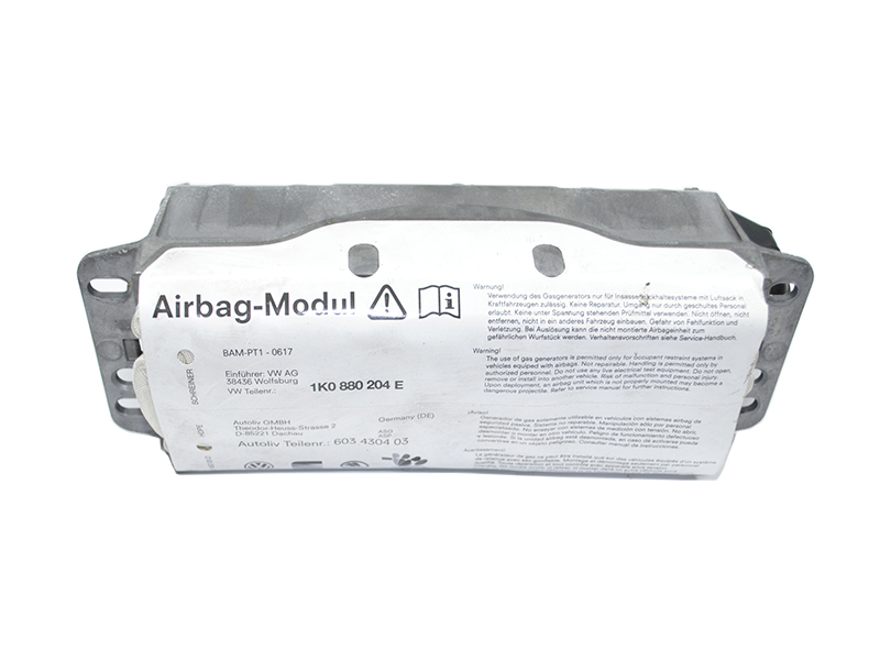 Подушка безопасности в торпеду VOLKSWAGEN GOLF 5 03-08 (ФОЛЬКСВАГЕН ГОЛЬФ 5) (1K0880204E)