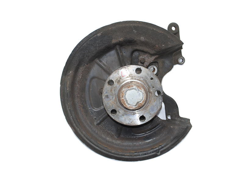 Цапфа задняя левая с ABS VOLKSWAGEN GOLF 5 03-08 (ФОЛЬКСВАГЕН ГОЛЬФ 5) (1K0435D, 1K0505435D)