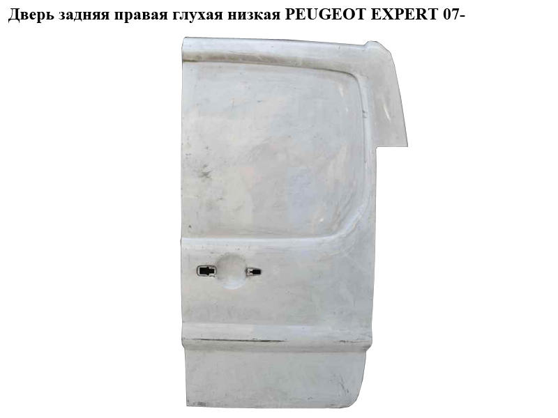 Двері задні праві глухі низькі PEUGEOT EXPERT 07- (ПЕЖО ЕКСПЕРТ) (8703A3, 1497814088)