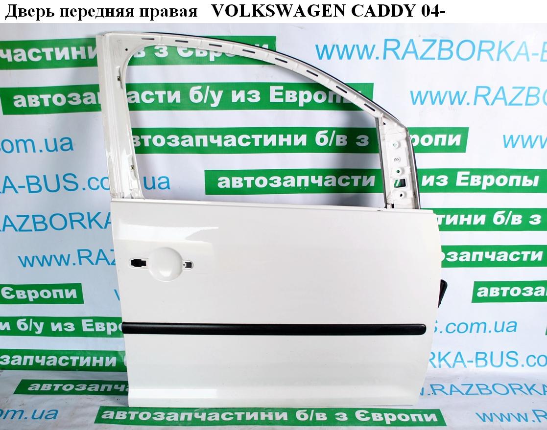 Двері передні праві VOLKSWAGEN CADDY 04- (ФОЛЬКСВАГЕН КАДДИ) (2K0831056B, 2K0831056)