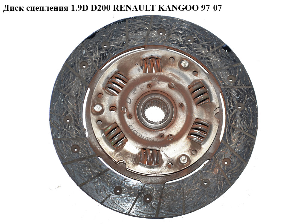 Диск зчеплення 1.9D D200 RENAULT KANGOO 97-07 (РЕНО КАНГО) (7700103573)