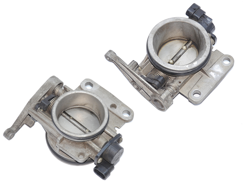 Дроссельная заслонка 1.6i 16V механическая RENAULT MEGANE 95-03 (РЕНО МЕГАН) (7700875435, 7279700002)