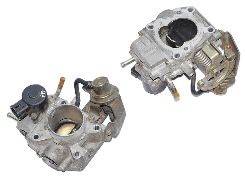 Дросельна заслінка 1.8i механічна NISSAN ALMERA N16 00-06 (НИССАН АЛЬМЕРА) (AEB208-08, AEB208)