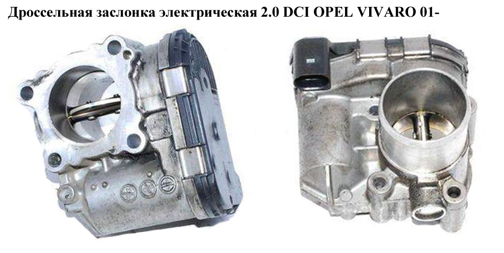 Дросельна заслінка елект 2.0 DCI OPEL VIVARO 01- (ОПЕЛЬ ВИВАРО) (0281002681, 8200330810, 8200330812)