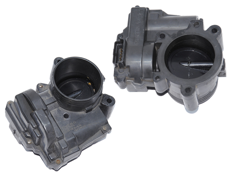 Дроссельная заслонка электрическая 1.6i 16V PEUGEOT 308 07-13 (ПЕЖО 308 ) (757669780, 2C53279370)