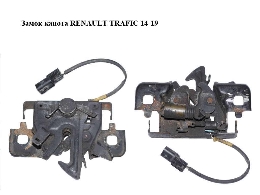 Замок капота RENAULT TRAFIC 14-19 (РЕНО ТРАФІК) (656011705R, 656014939R)