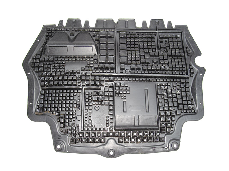 Защита под двигатель пластик VOLKSWAGEN PASSAT B7 10-15 (ФОЛЬКСВАГЕН ПАСCАТ B7) (3C0825237H, 3C0825235M)
