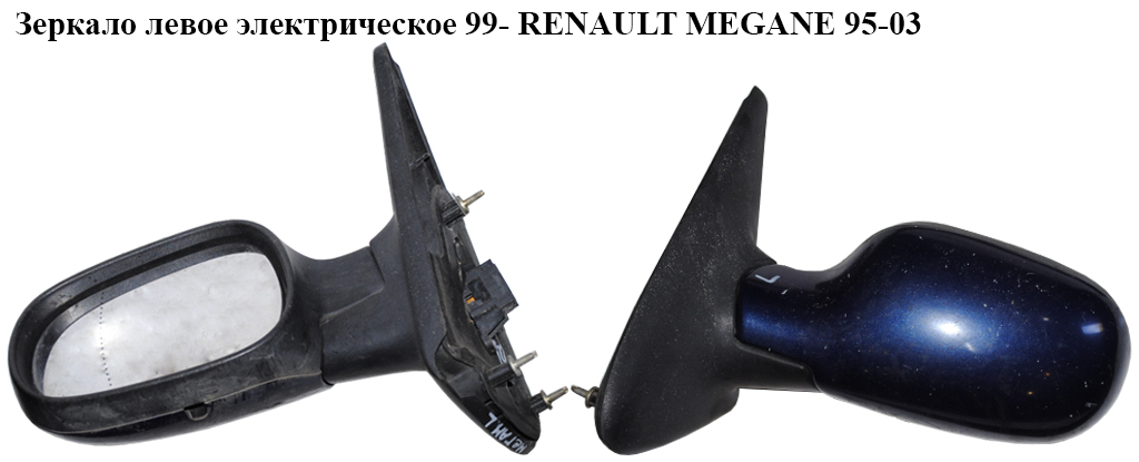 Дзеркало ліве електричне 99- 5 пінів RENAULT MEGANE 99-03 (РЕНО МЕГАН) (7700431469)