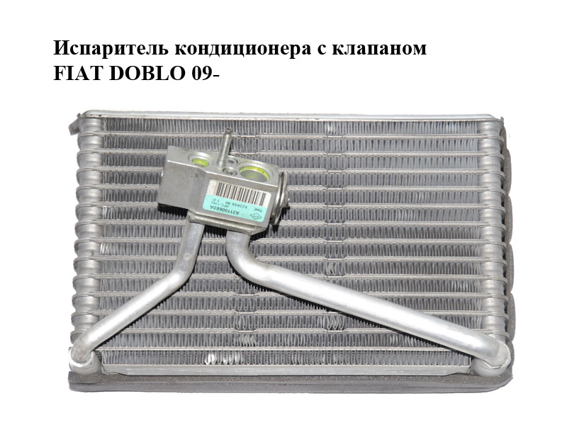 Випарник кондиціонера з клапаном FIAT DOBLO 09- (ФІАТ ДОБЛО) (52265690, A311006E0A)