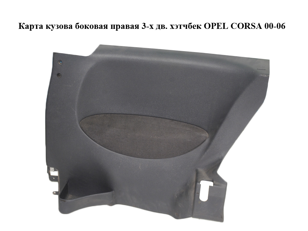 Карта кузова боковая правая 3-х дв. хэтчбек OPEL CORSA 00-06 (ОПЕЛЬ КОРСА) (13123756)