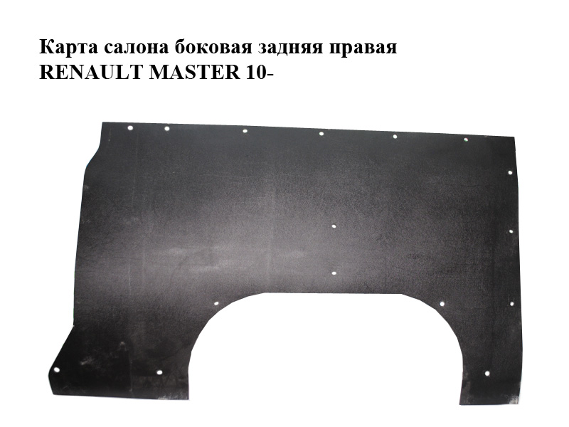 Карта салона боковая задняя правая RENAULT MASTER 10-(РЕНО МАСТЕР) (769009880R)