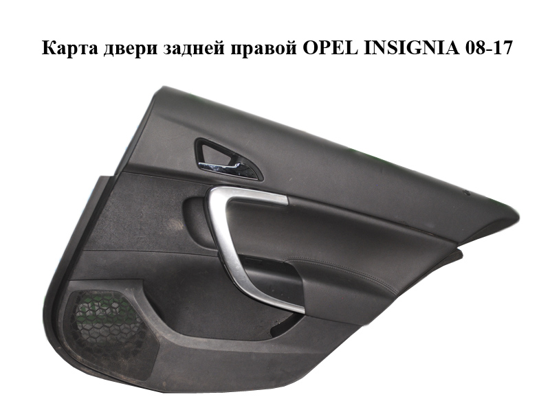 Карта дверей задньої правої OPEL INSIGNIA 08-17 (ОПЕЛЬ ИНСИГНІЯ) (13327688)