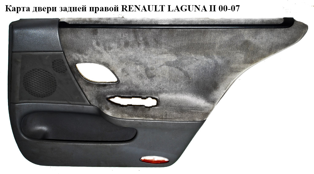 Карта задніх правих дверей RENAULT LAGUNA II 00-07 (РЕНО ЛАГУНА) (7701059846)