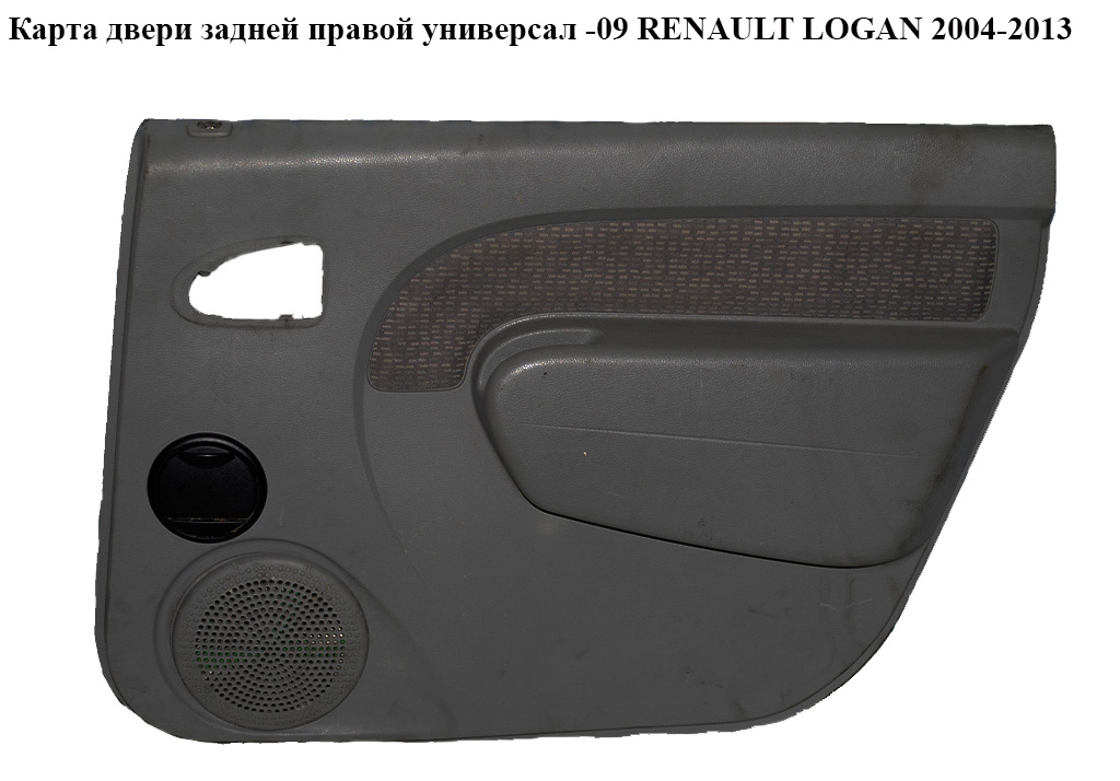 Карта двері задньої правої універсал -09 RENAULT LOGAN 2004-2013 (РЕНО ЛОГАН) (8200689544)