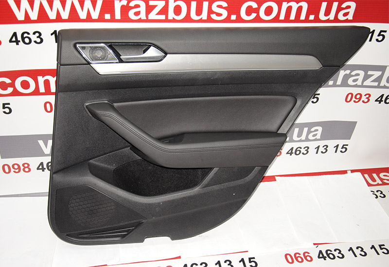 Карта задніх правих дверей VOLKSWAGEN PASSAT B8 14-23 (ФОЛЬКСВАГЕН ПАСCАТ B8) (3G5867212, 3G9867212)