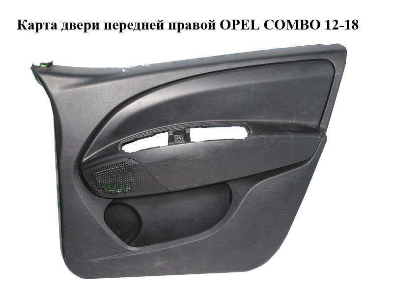 Карта дверей передньої правої OPEL COMBO 12-18 (ОПЕЛЬ КОМБО 12-18) (735469697)