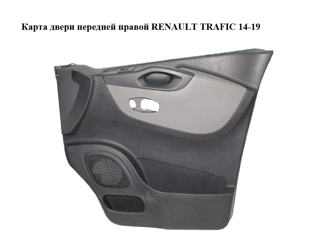 Карта двери передней правой RENAULT TRAFIC 14-19 (РЕНО ТРАФИК) (809008574R)